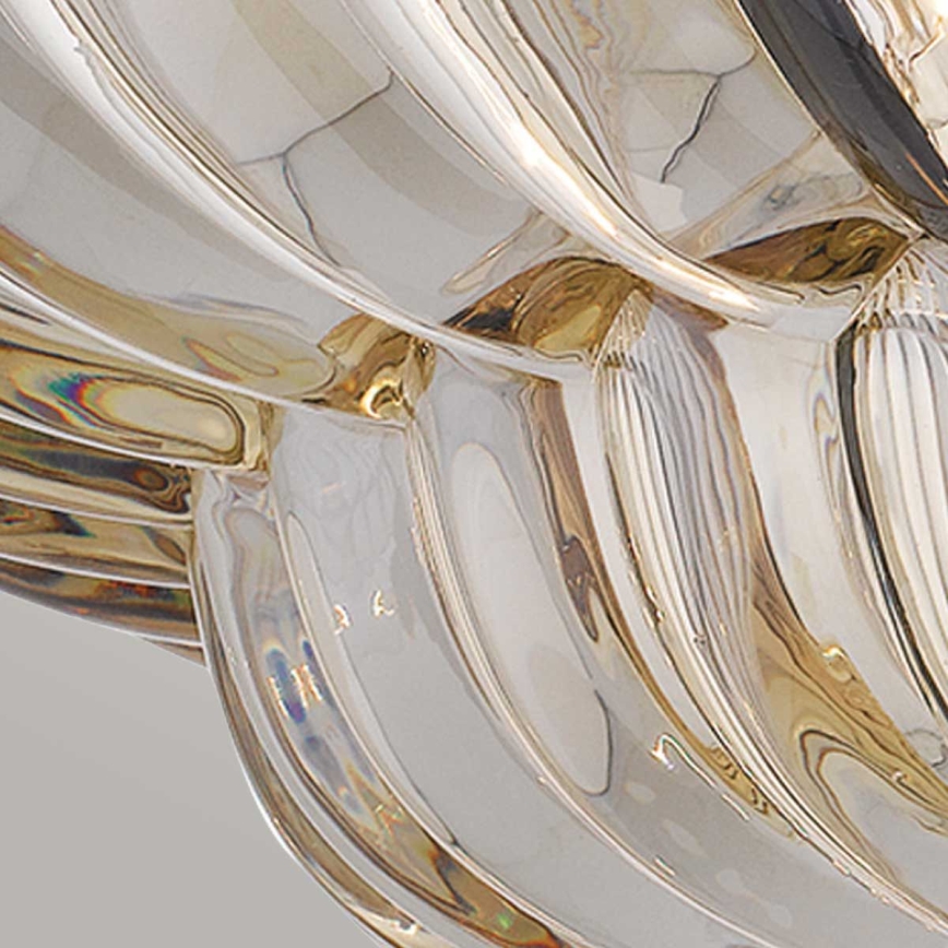 Plafonieră Quoizel WHITECAP 4xE14/40W/230V d. 39,5 cm