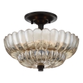 Plafonieră Quoizel WHITECAP 3xE14/40W/230V d. 29,7 cm