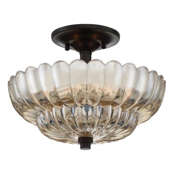 Plafonieră Quoizel WHITECAP 3xE14/40W/230V d. 29,7 cm