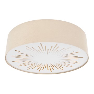Plafonieră RAYS 2xE27/60W/230V d. 40 cm bej