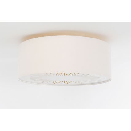 Plafonieră RAYS 2xE27/60W/230V d. 60 cm crem