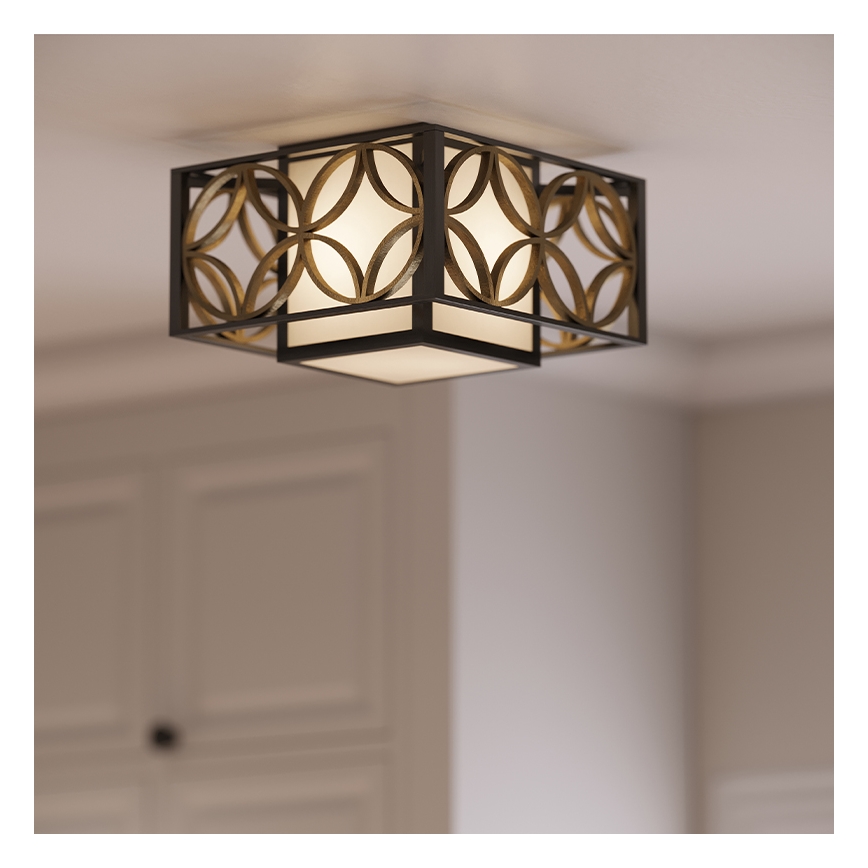Plafonieră REMY 2xE27/60W/230V Elstead FE-REMY-F