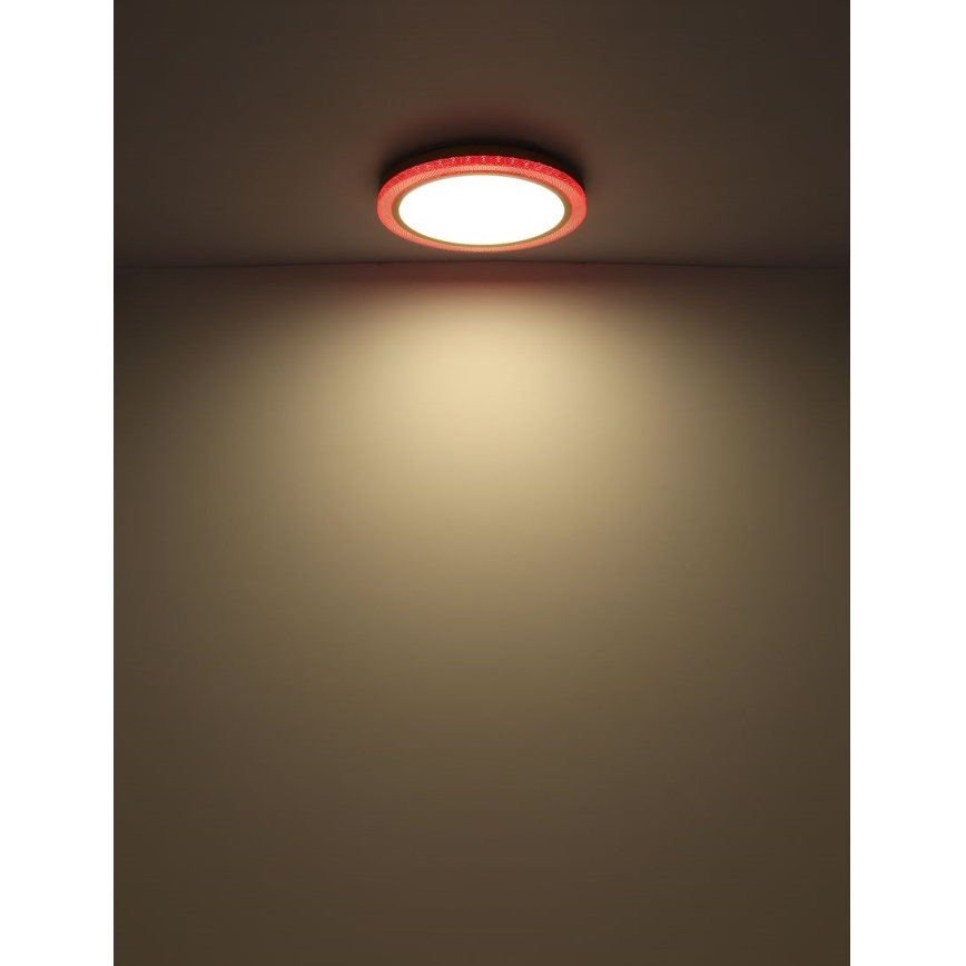 Plafonieră RGBW dimabilă LED/20W/230V 2700-6500K Globo + telecomandă