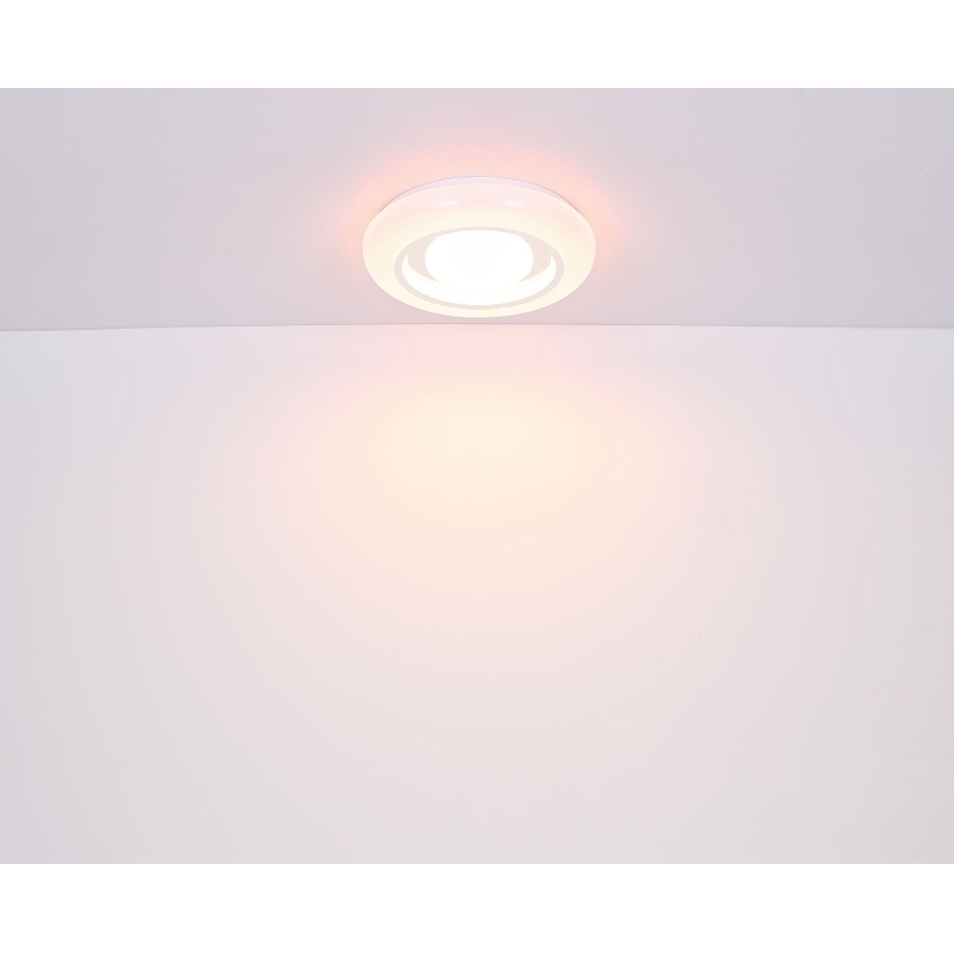 Plafonieră RGBW dimabilă LED/18W/230V 2700-6500K Globo + telecomandă