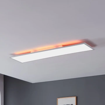 Plafonieră RGBW dimabilă Eglo LED/32,5W/230V 2700-6500K 120x30 cm + remote control