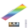 Plafonieră RGBW dimabilă SLIM LED/40W/230V 3000-6500K Brilo + telecomandă