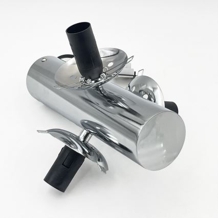Plafonieră SFERIO, 3x E14, 5W, 230V, crom lucios/sticlă transparentă