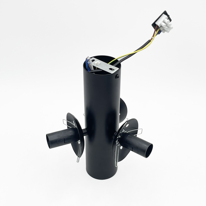 Plafonieră SFERIO 3xE14/5W/230V negru/transparent