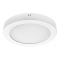 Plafonieră SIGARO LED/24W/230V 3000/4000/6500K Ø 22 cm albă