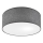 Plafonieră SIRJA 1xE27/15W/230V, Ø 35 cm, gri