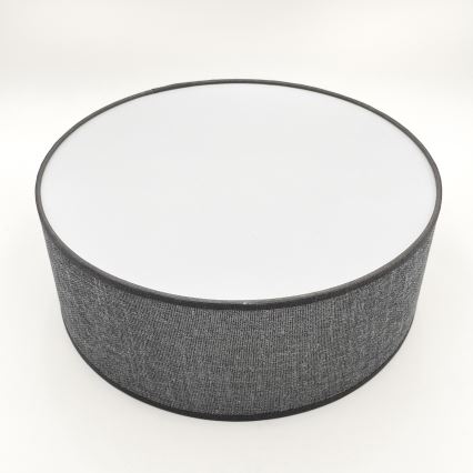 Plafonieră SIRJA 1xE27/15W/230V, Ø 35 cm, gri