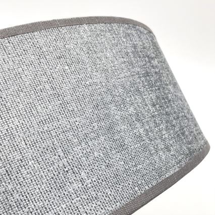 Plafonieră SIRJA 1xE27/15W/230V, Ø 35 cm, gri