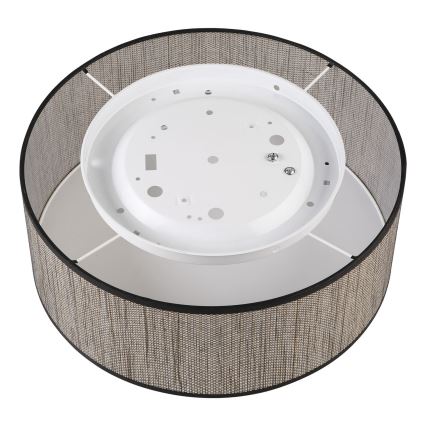 Plafonieră SIRJA, 2 x E27, 15 W, 230 V, Ø 35 cm, maro