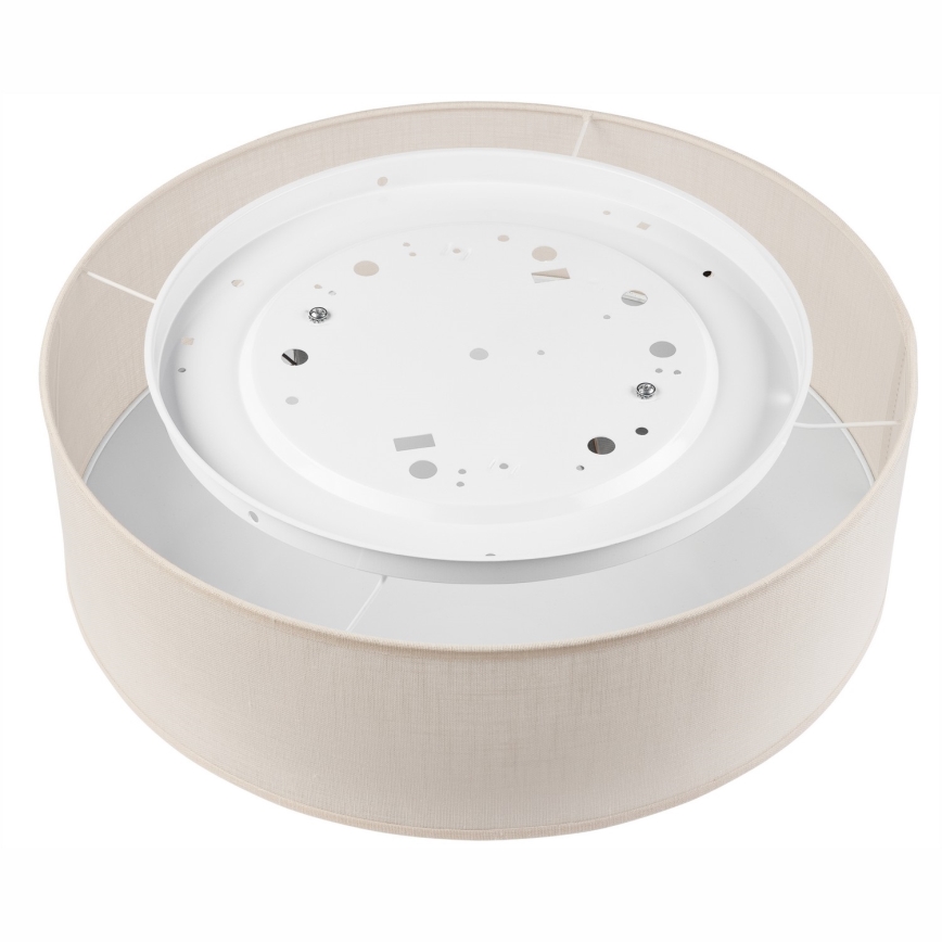 Plafonieră SIRJA, 2 x E27, 15 W, 230 V, Ø 45 cm, crem