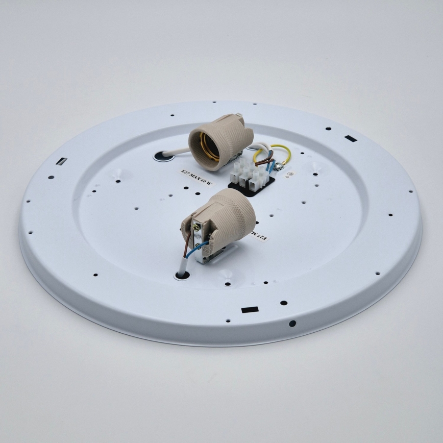 Plafonieră SIRJA, 2 x E27, 15 W, 230 V, Ø 45 cm, crem