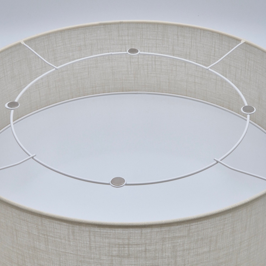 Plafonieră SIRJA, 2 x E27, 15 W, 230 V, Ø 45 cm, crem