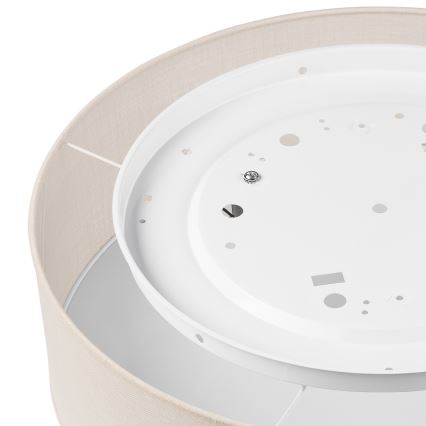 Plafonieră SIRJA, 2 x E27, 15 W, 230 V, Ø 45 cm, crem