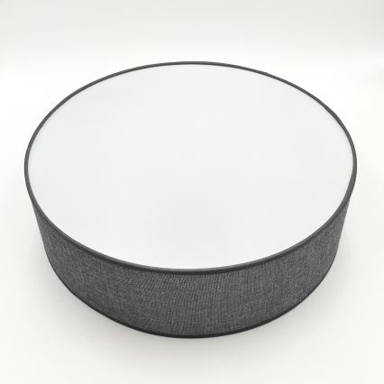 Plafonieră SIRJA 2xE27/15W/230V, diametru 45 cm, gri