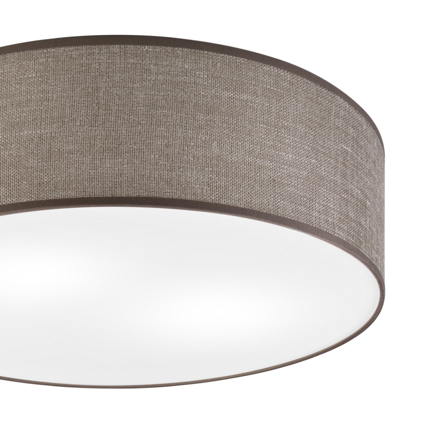 Plafonieră SIRJA 2xE27/15W/230V, Ø 45 cm, maro