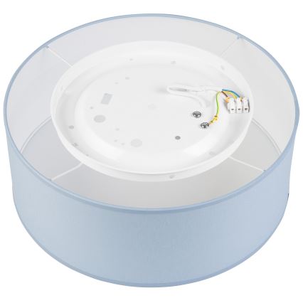 Plafonieră SIRJA PASTEL 1xE27/60W/230V d. 35 cm albastru