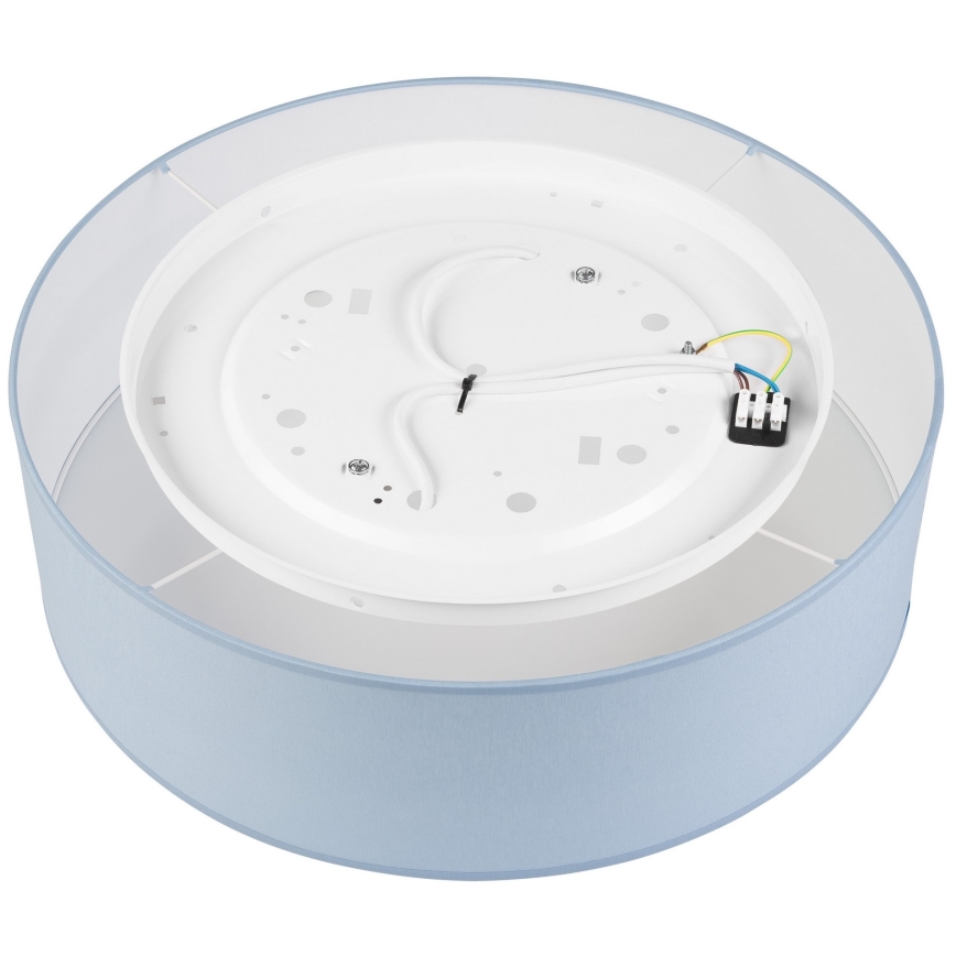 Plafonieră SIRJA PASTEL, 2 x E27, 15 W, 230 V, Ø 45 cm, albastră