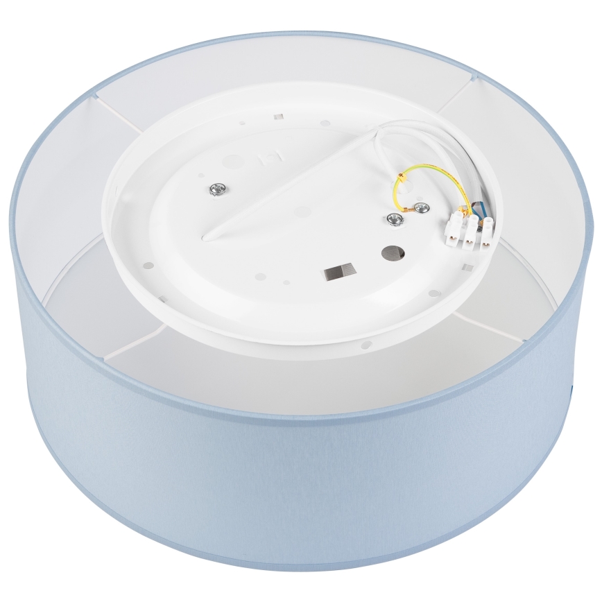 Plafonieră SIRJA PASTEL DOUBLE 2xE27/15W/230V d. 35 cm albastru