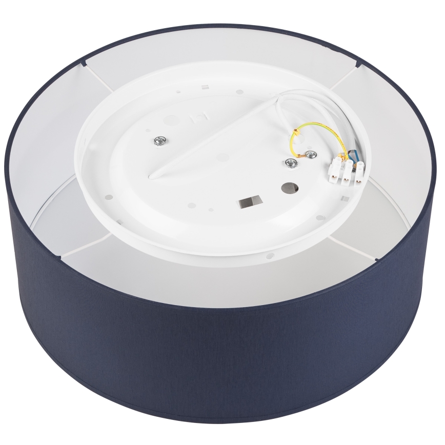 Plafonieră SIRJA PASTEL DOUBLE 2xE27/15W/230V d. 35 cm albastru închis