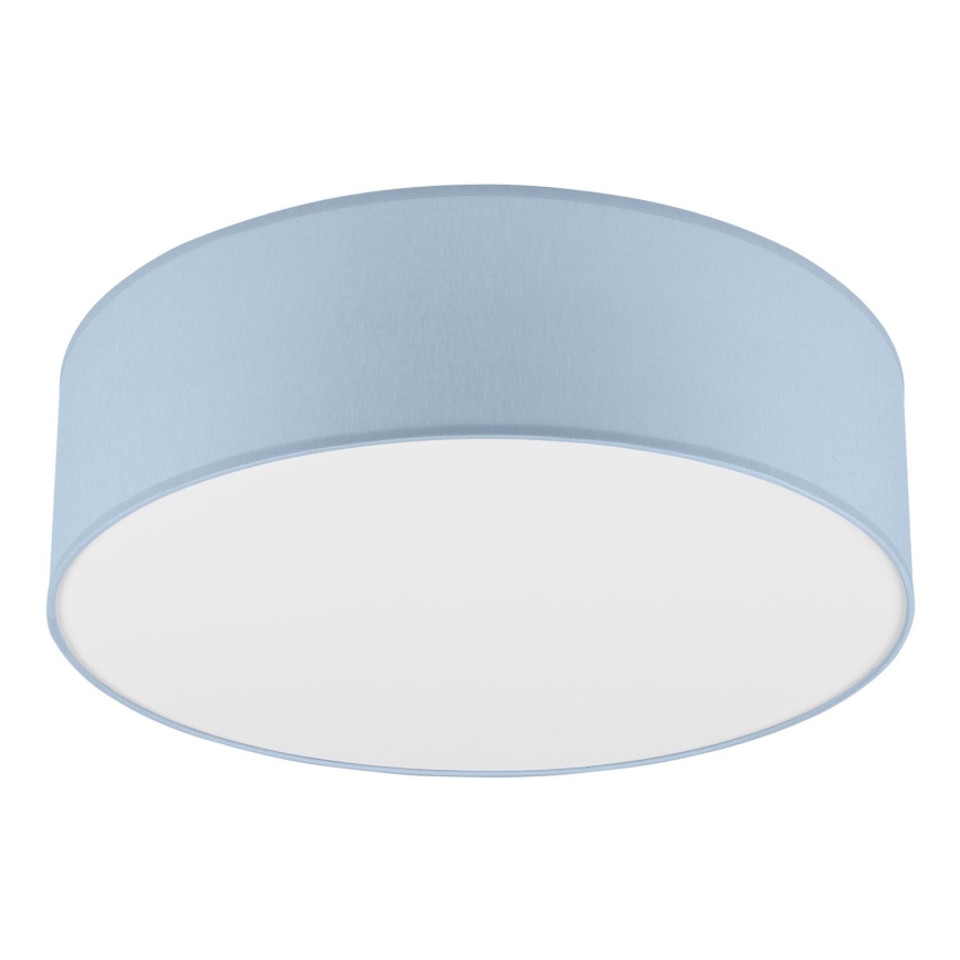 Plafonieră SIRJA PASTEL DOUBLE 4xE27/15W/230V d. 45 cm albastru