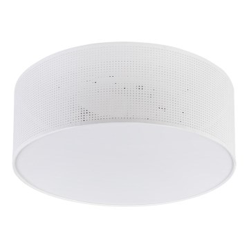 Plafonieră SIRJA PLISADO 2 x E27/15W/230V, Ø 35 cm, albă