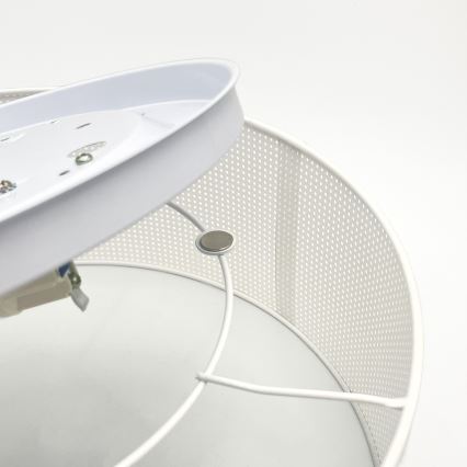 Plafonieră SIRJA PLISADO 2 x E27/15W/230V, Ø 35 cm, albă