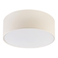 Plafonieră SIRJA PLISADO 2xE27/15W/230V, diametru 35 cm, crem