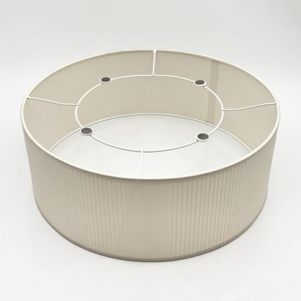Plafonieră SIRJA PLISADO 2xE27/15W/230V, diametru 35 cm, crem