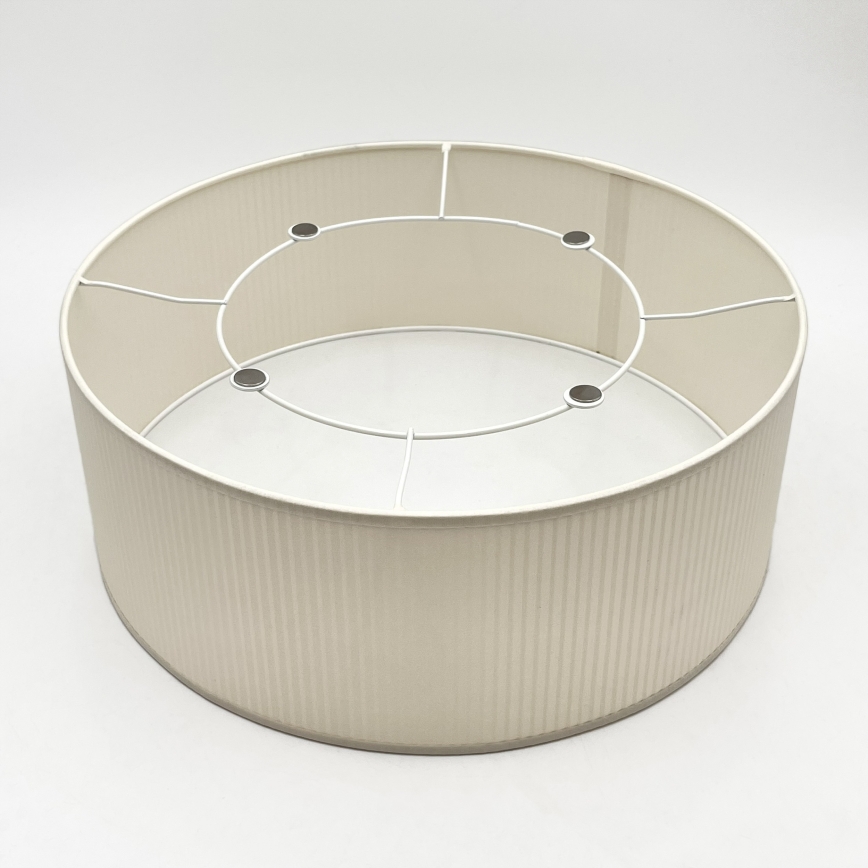 Plafonieră SIRJA PLISADO 2xE27/15W/230V, diametru 35 cm, crem