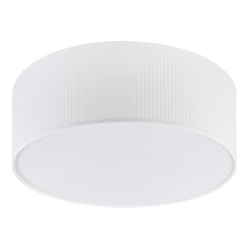 Plafonieră SIRJA PLISADO 2xE27/15W/230V Ø 35 cm albă