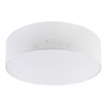 Plafonieră SIRJA PLISADO 4xE27/15W/230V Ø 45 cm albă