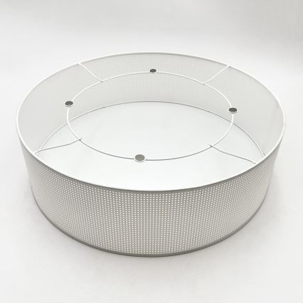 Plafonieră SIRJA PLISADO 4xE27/15W/230V Ø 45 cm albă