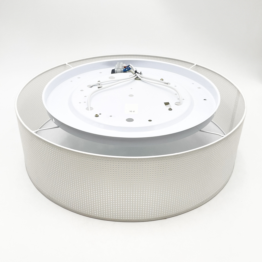 Plafonieră SIRJA PLISADO 4xE27/15W/230V Ø 45 cm albă