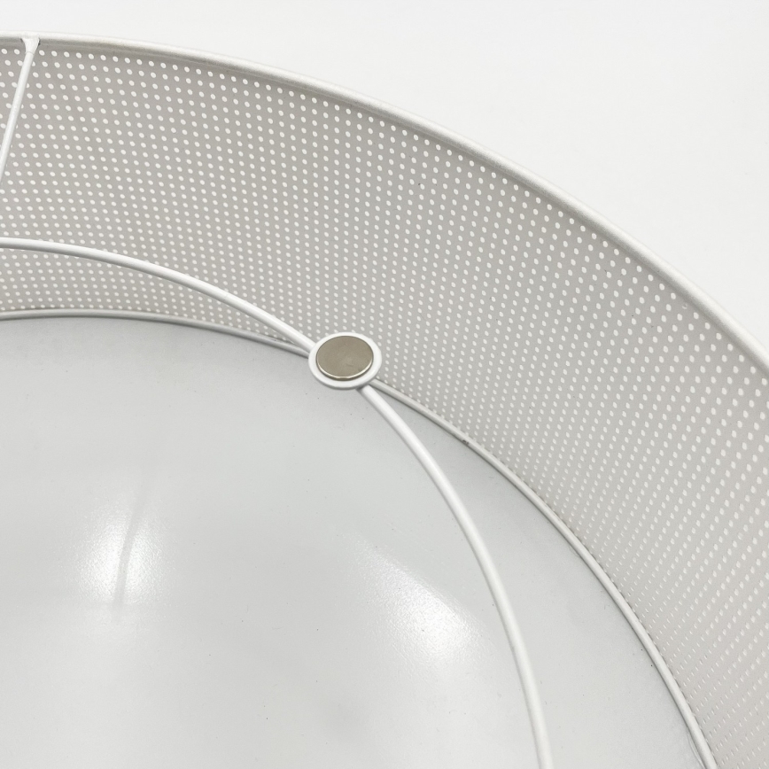 Plafonieră SIRJA PLISADO 4xE27/15W/230V Ø 45 cm albă
