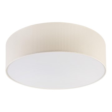 Plafonieră SIRJA PLISADO 4xE27/15W/230V, Ø 45 cm, crem