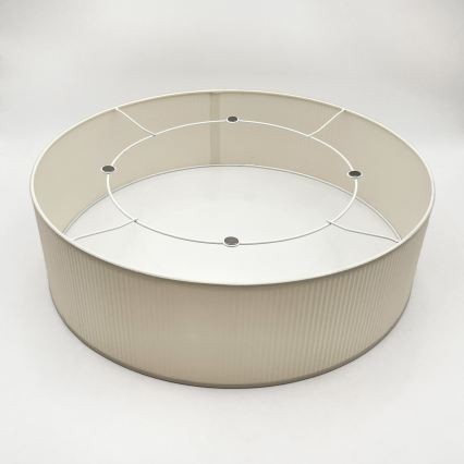 Plafonieră SIRJA PLISADO 4xE27/15W/230V, Ø 45 cm, crem