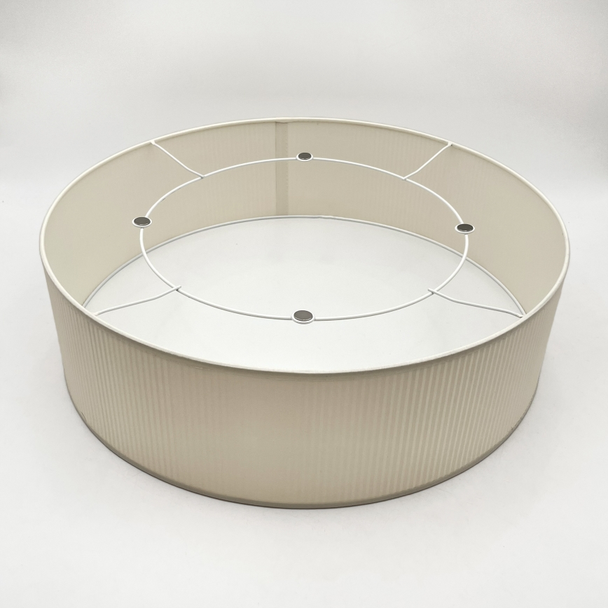 Plafonieră SIRJA PLISADO 4xE27/15W/230V, Ø 45 cm, crem