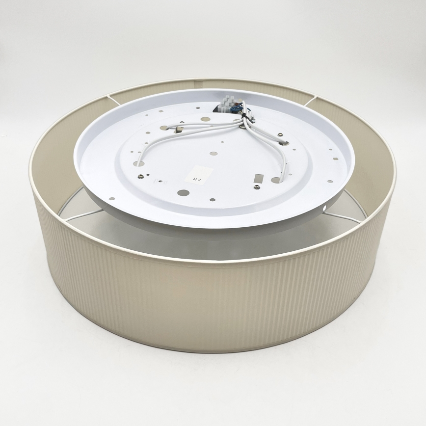 Plafonieră SIRJA PLISADO 4xE27/15W/230V, Ø 45 cm, crem