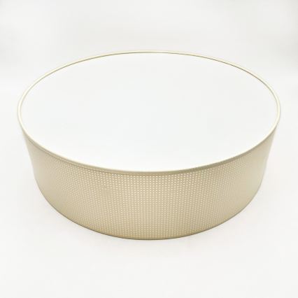 Plafonieră SIRJA PLISADO 4xE27/15W/230V Ø 45 cm crem