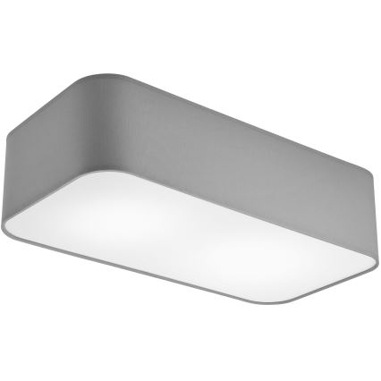 Plafonieră SIRJA SQUARE 2xE27/15W/230V gri