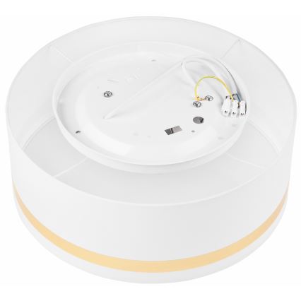 Plafonieră SIRJA STRIPE 2xE27/15W/230V d. 35 cm alb