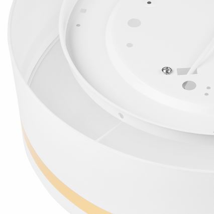 Plafonieră SIRJA STRIPE 4xE27/15W/230V d. 45 cm alb