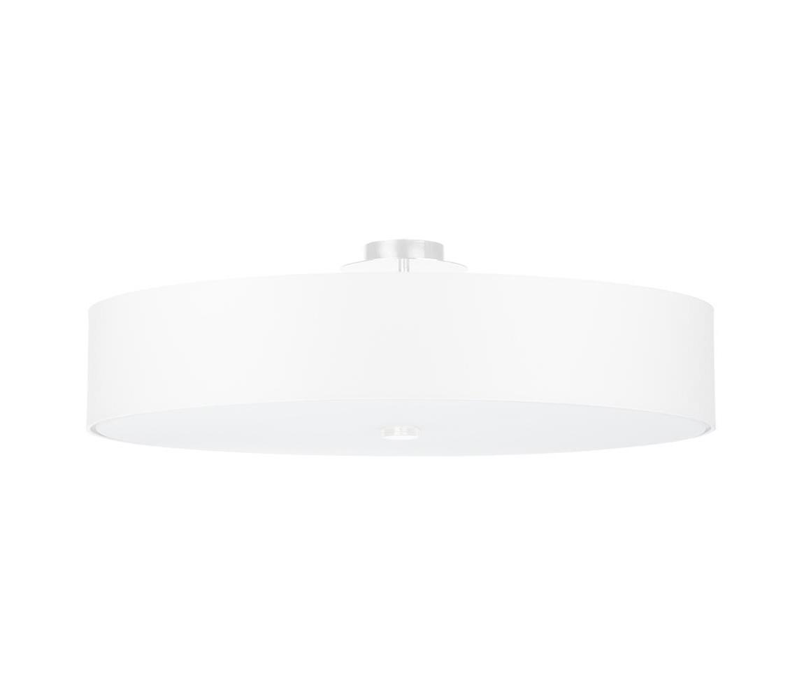 Plafonieră SKALA 6xE27/60W/230V d. 80 cm albă  SL.0813
