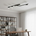 Plafonieră SKAN 3x GX53/12W/230V neagră