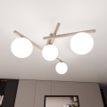 Plafonieră SMART 4xE14/10W/230V bej/alb