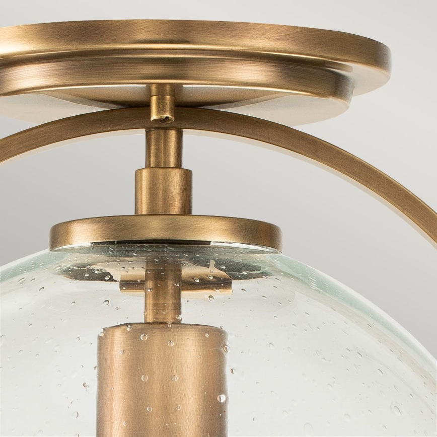 Quintiesse - Plafonieră SOMERSET, 1 x E27, 60 W, 230 V, Ø 28,2 cm, auriu